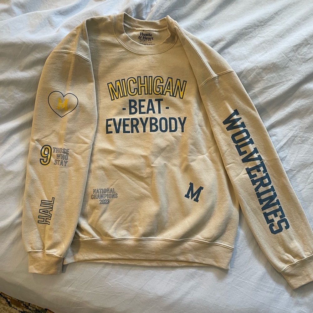 University of Michigan National Champions Sweatshirt